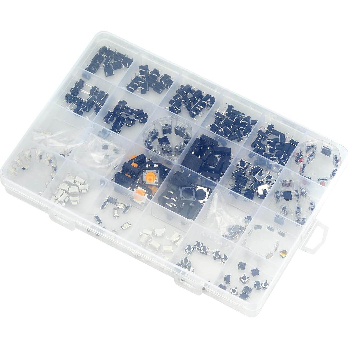 Kit de 240 Interruptores Micro Táctiles MTDELE para Electrodomésticos