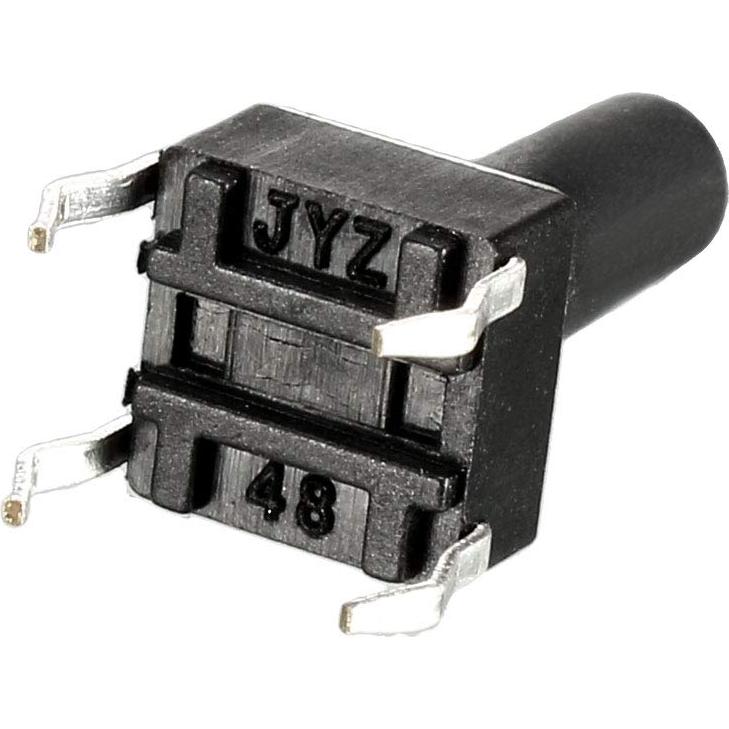 Interruptor Táctil Momentáneo uxcell 4 Pines 6x6mm 10PCS