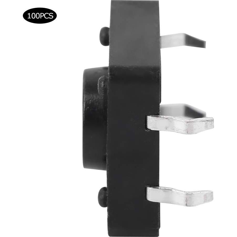 Interruptor táctil momentáneo Fafeicy 100 piezas 12V 50mA DIP
