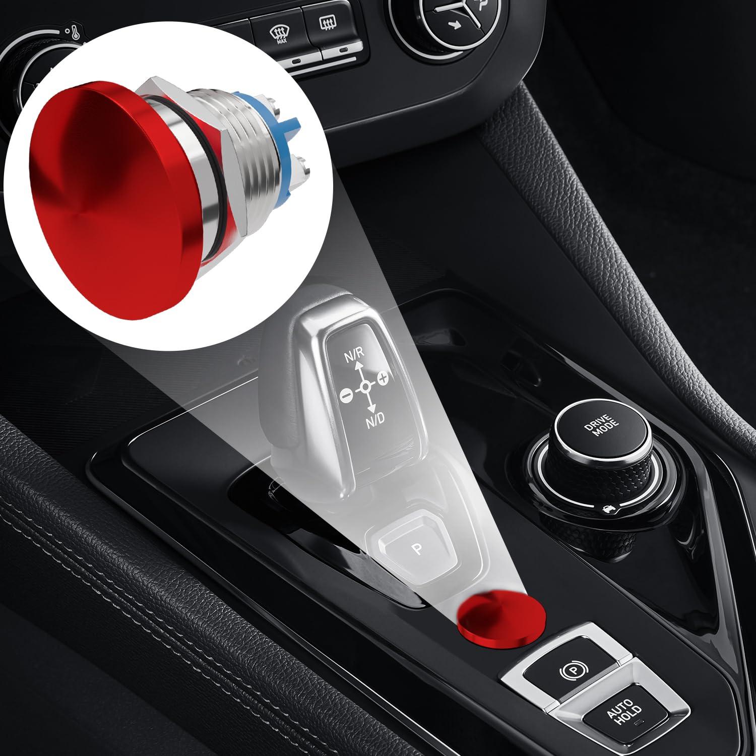 Interruptor Pulsador Cabeza de Hongo APIELE 22mm Rojo IP65 250V 5A