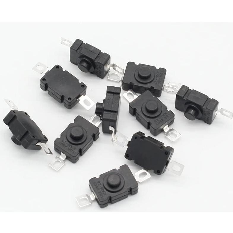 Paquete de 30 Interruptores de Botón KAN-28 1.5A 250V