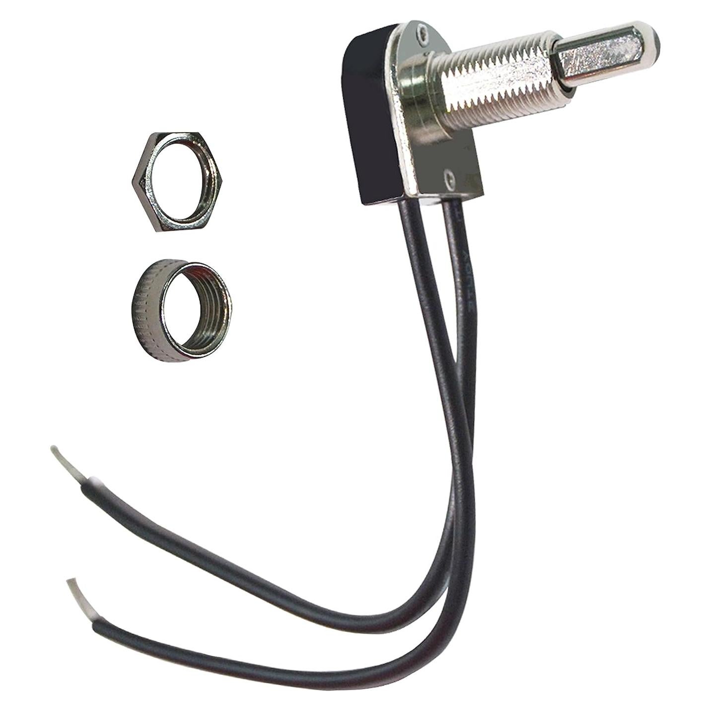 Interruptor de Botón Zing Ear ZE-107M ON-OFF 3A 250VAC