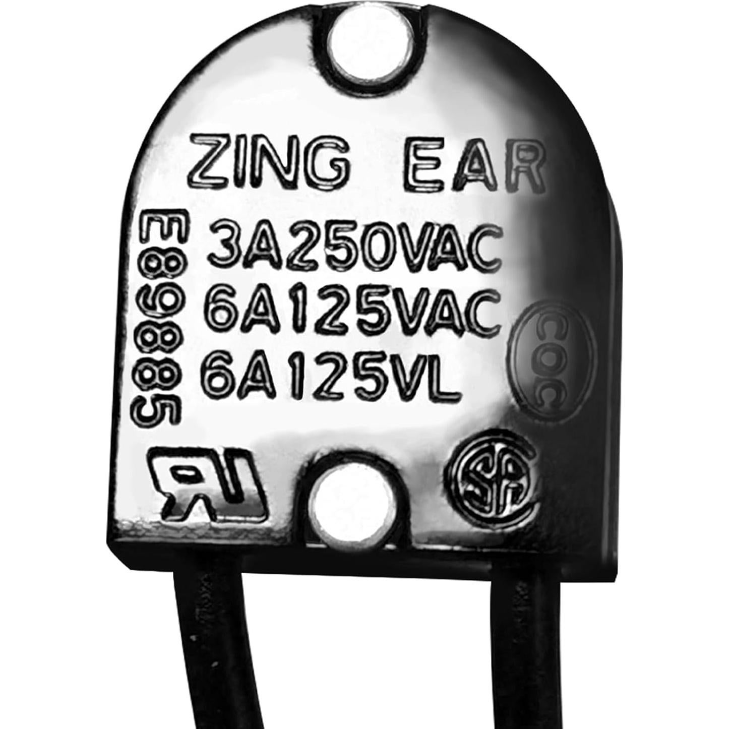 Interruptor de Botón Zing Ear ZE-107M ON-OFF 3A 250VAC