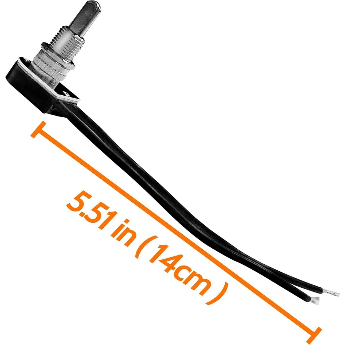 Interruptor de Botón Zing Ear ZE-107M ON-OFF 3A 250VAC