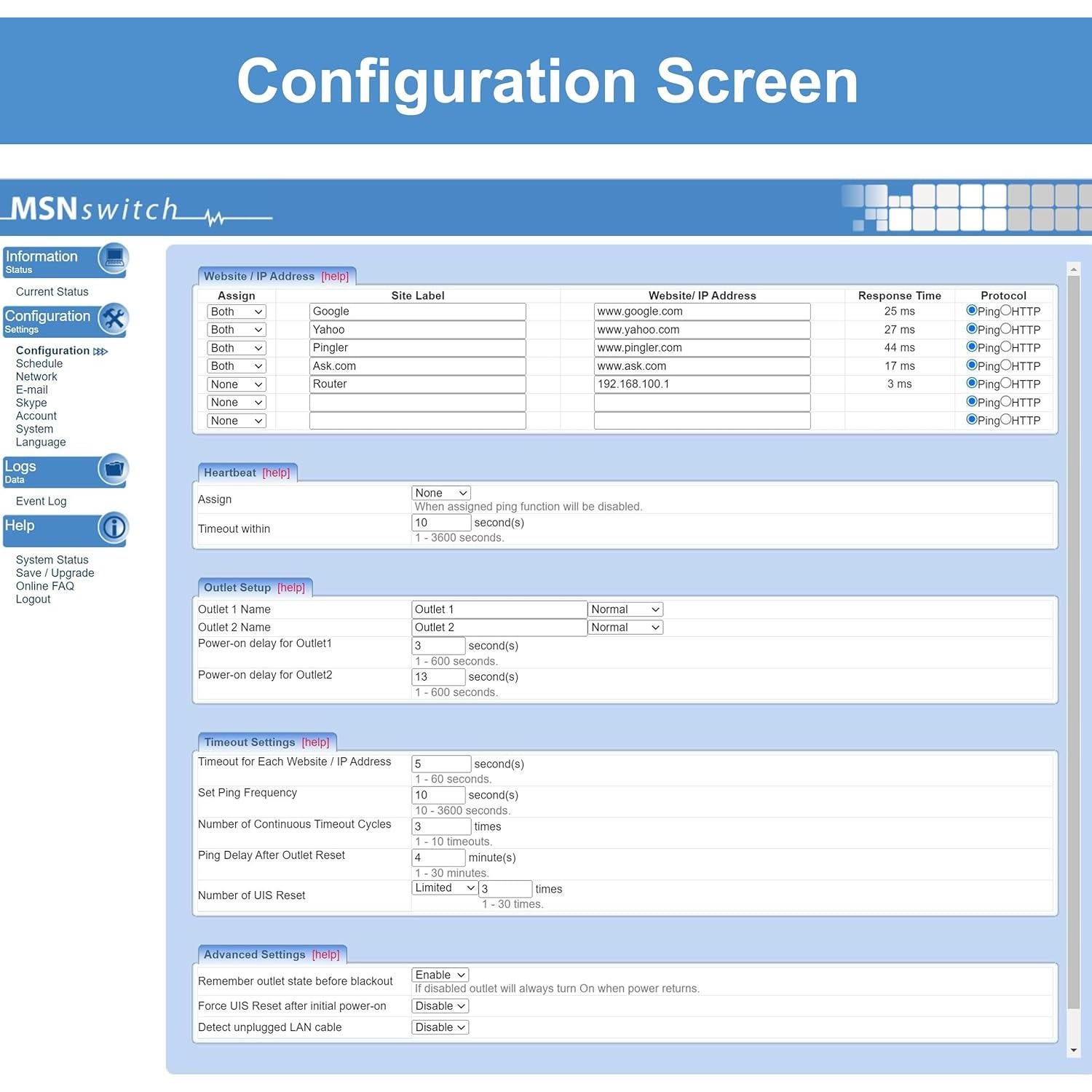 Interruptor Remoto Proxicast UIS-722b con 2 Salidas AC y Control por App