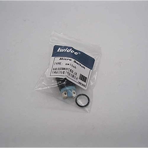 Interruptor de Botón Momentáneo Twidec 19mm Negro IP65