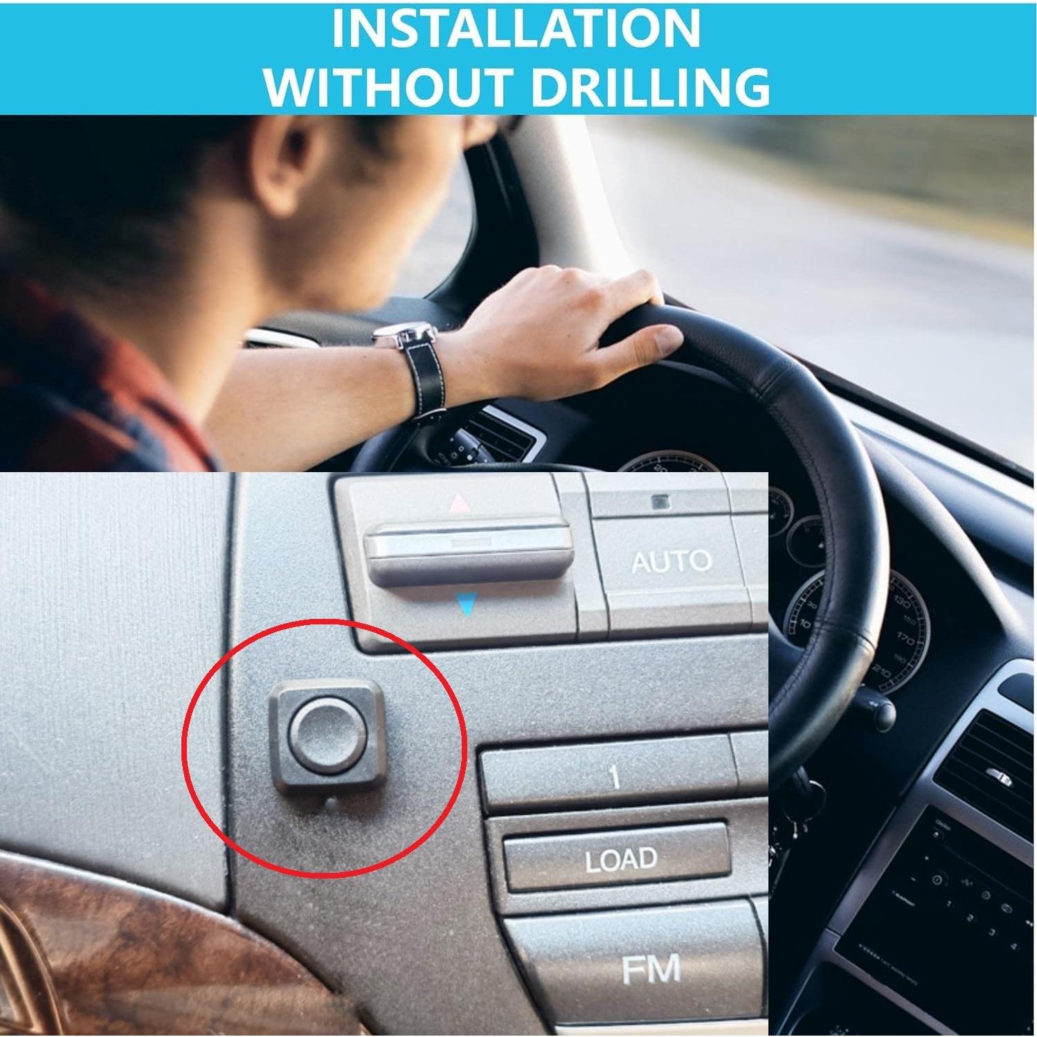 Interruptor de Botón Momentáneo Mini 5 Pcs WWZMDiB 12V 24V