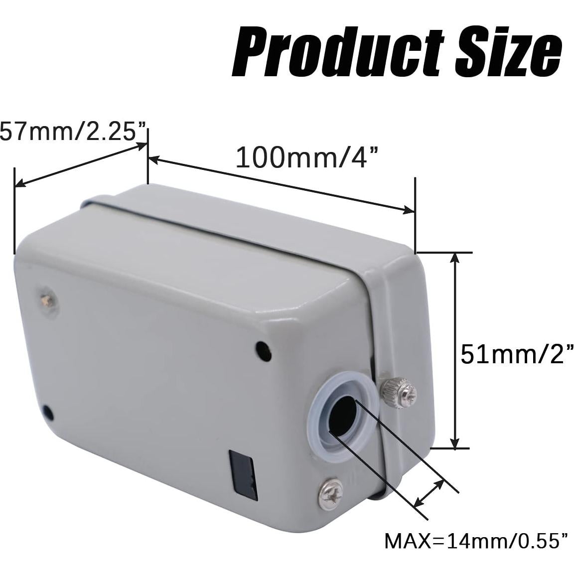 Interruptor de Botón de Presión mxuteuk 220V/380V 10A BS230B