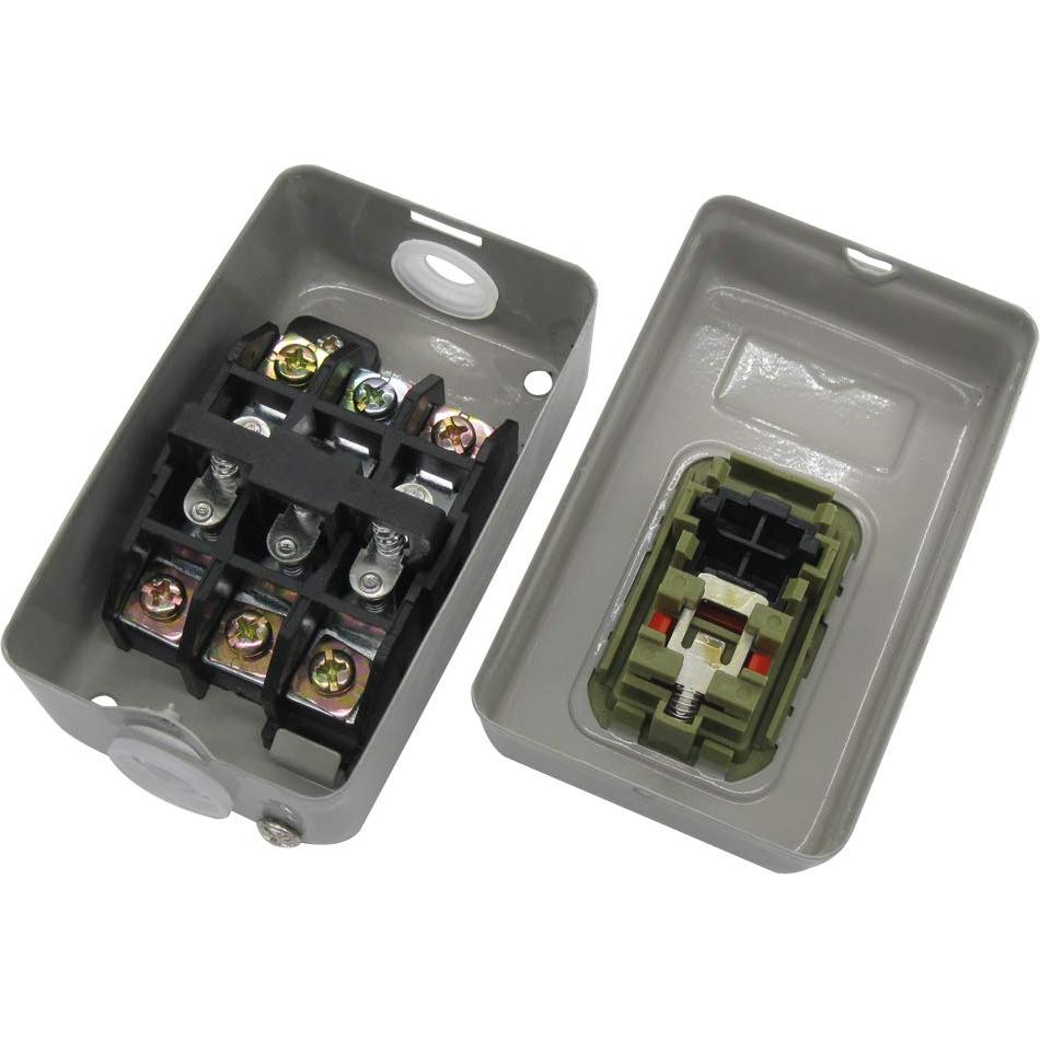 Interruptor de Botón de Presión mxuteuk 220V/380V 10A BS230B