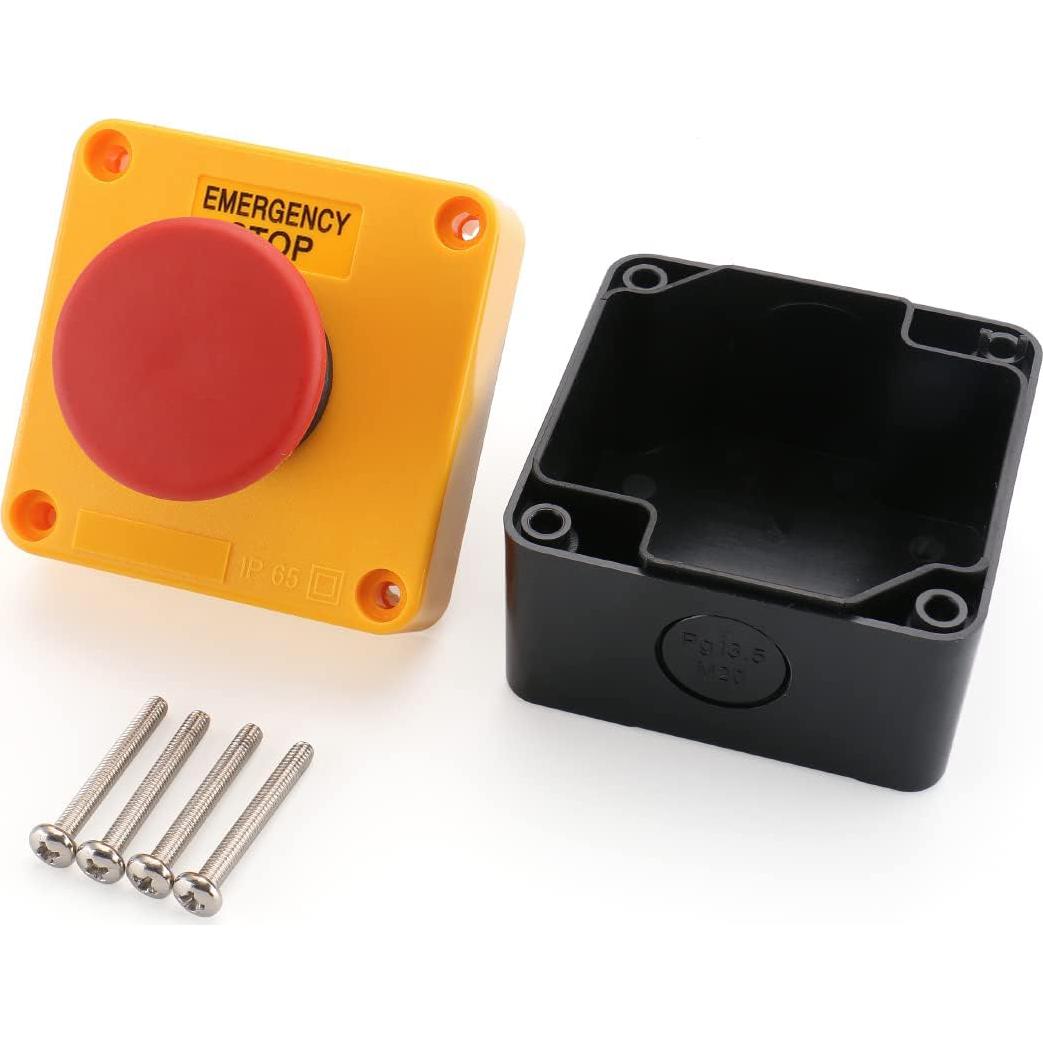 Interruptor de Parada de Emergencia Baomain 660V Momentáneo