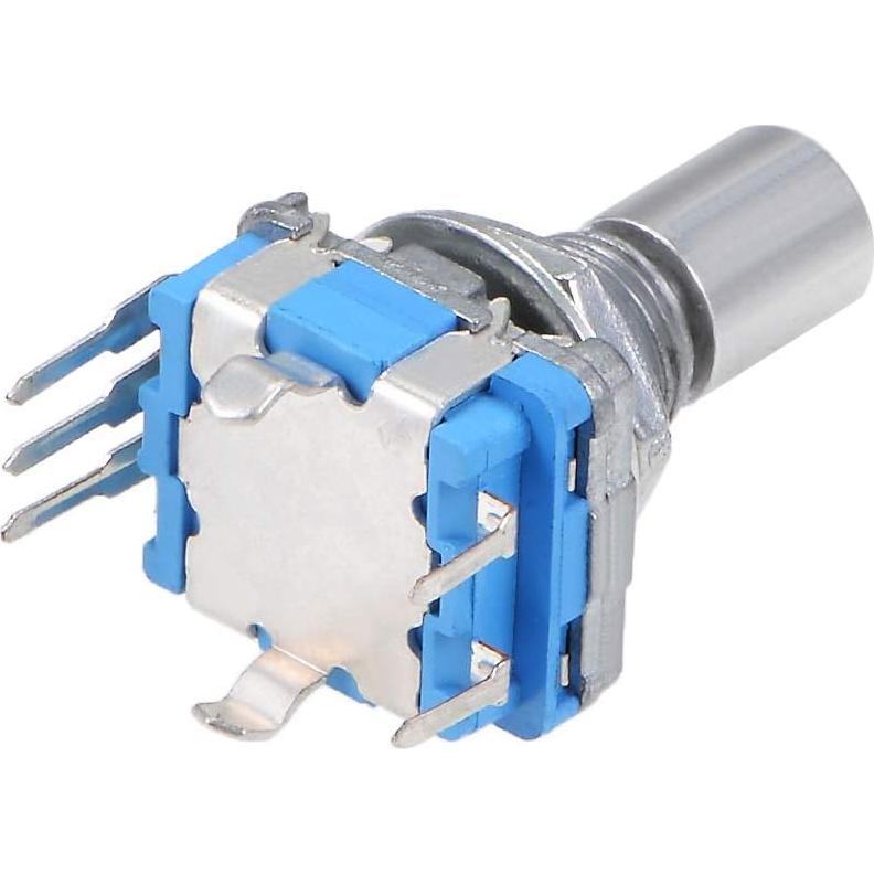 Encoder Rotativo uxcell 360 Grados 5 Pines Eje D 6mm 5Pcs