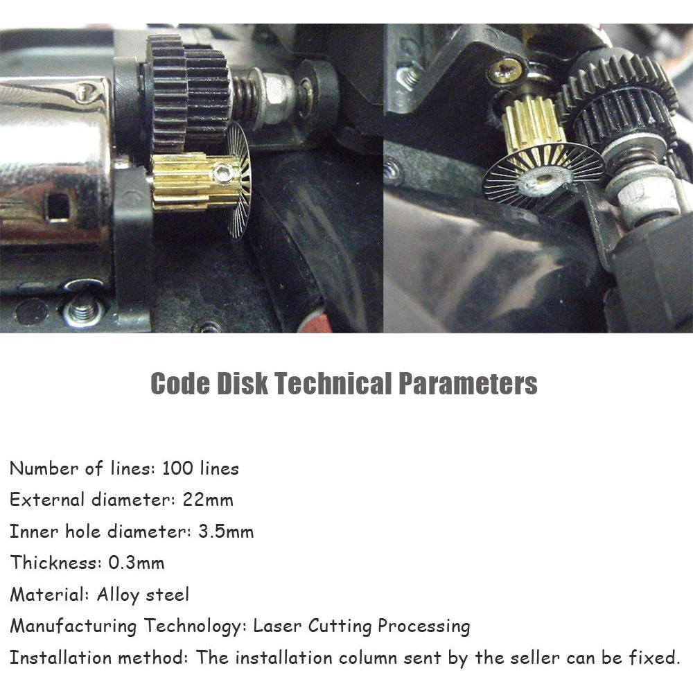 Sensor de Velocidad Fotoeléctrico Encoder Ximimark 2 Pcs