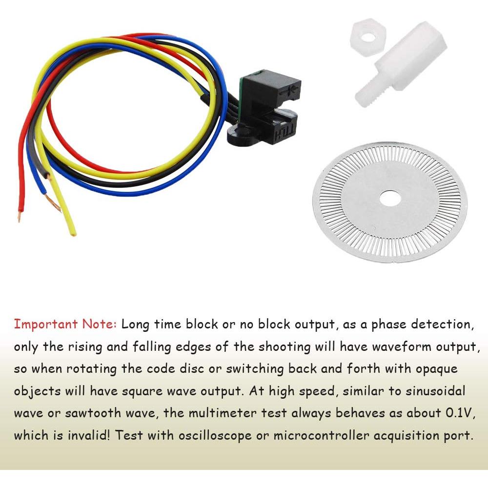Sensor de Velocidad Fotoeléctrico Encoder Ximimark 2 Pcs