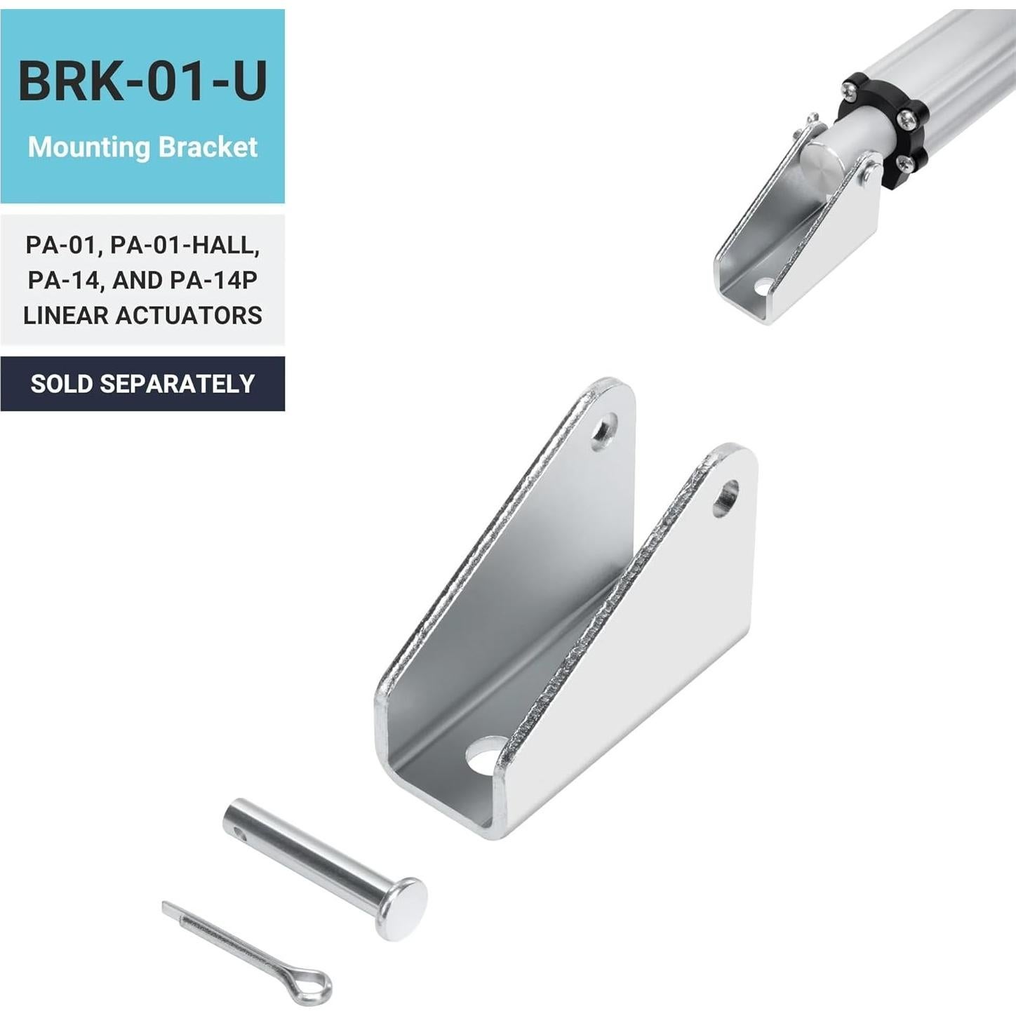 Actuador Lineal Mini 12VDC Progressive Automations 7.62cm 25.4kg