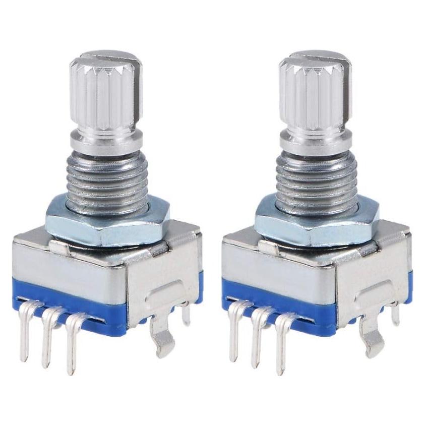 Codificador rotativo EC11 360° con interruptor digital - 2 piezas
