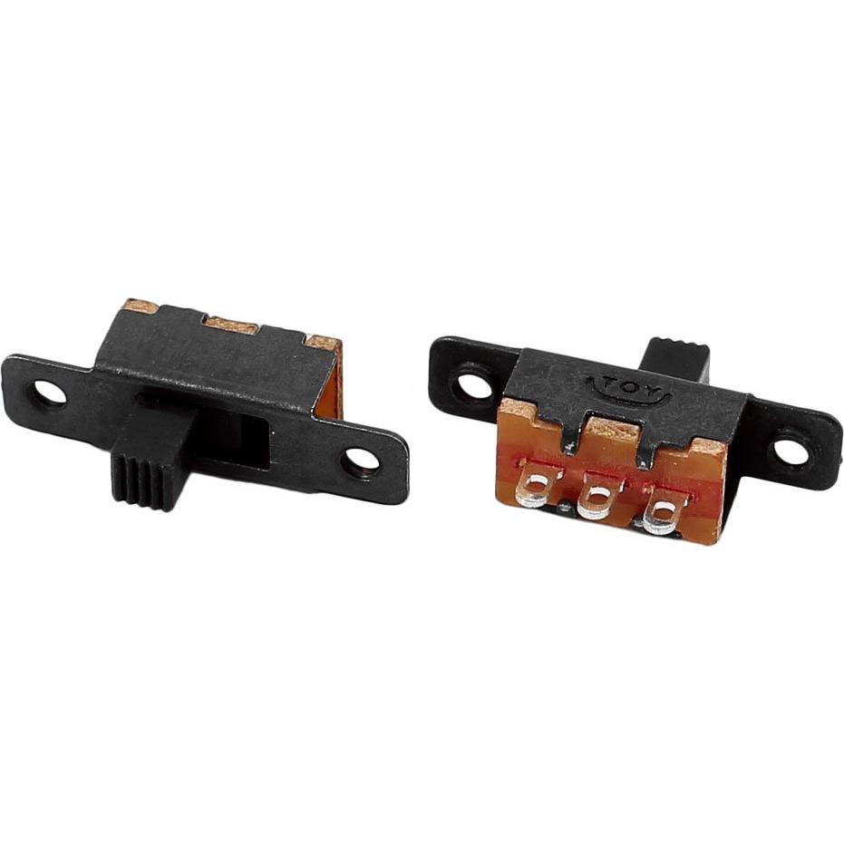 Interruptor Deslizante Micro uxcell 10 Pcs SPDT Retención