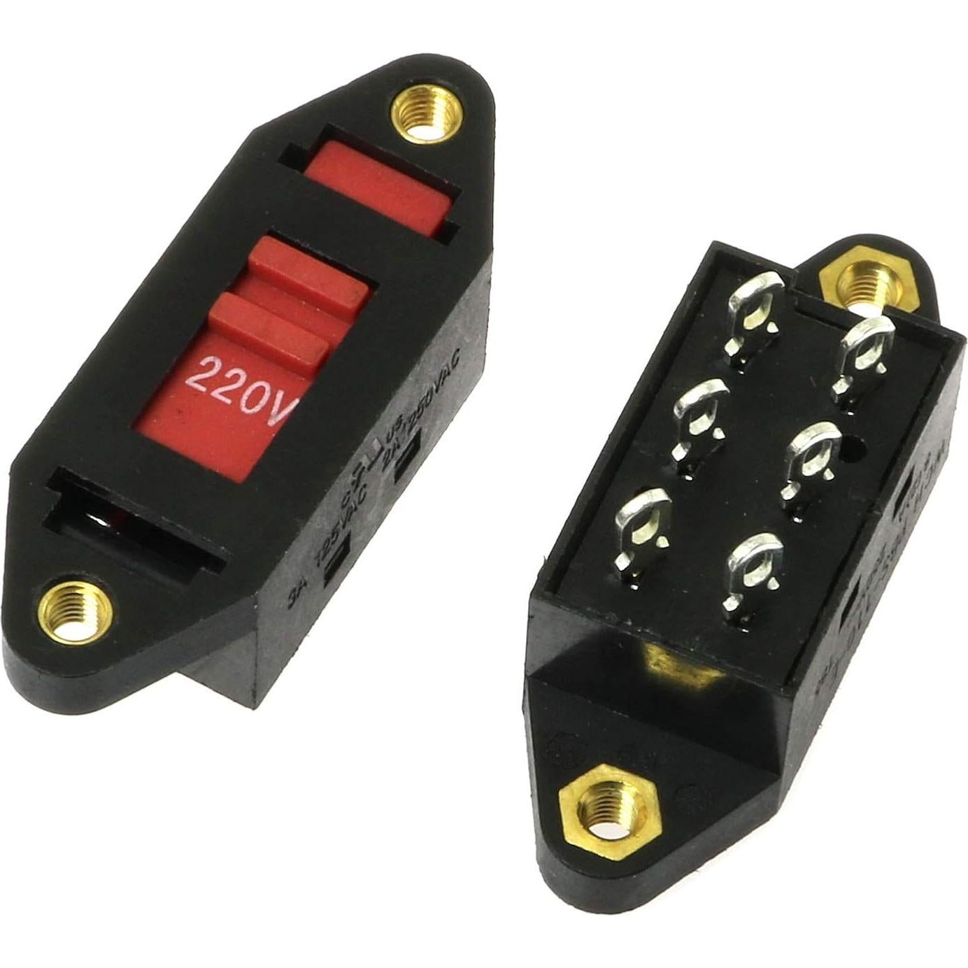 Selector de Voltaje E-outstanding 2 PCS 110V a 220V DPDT