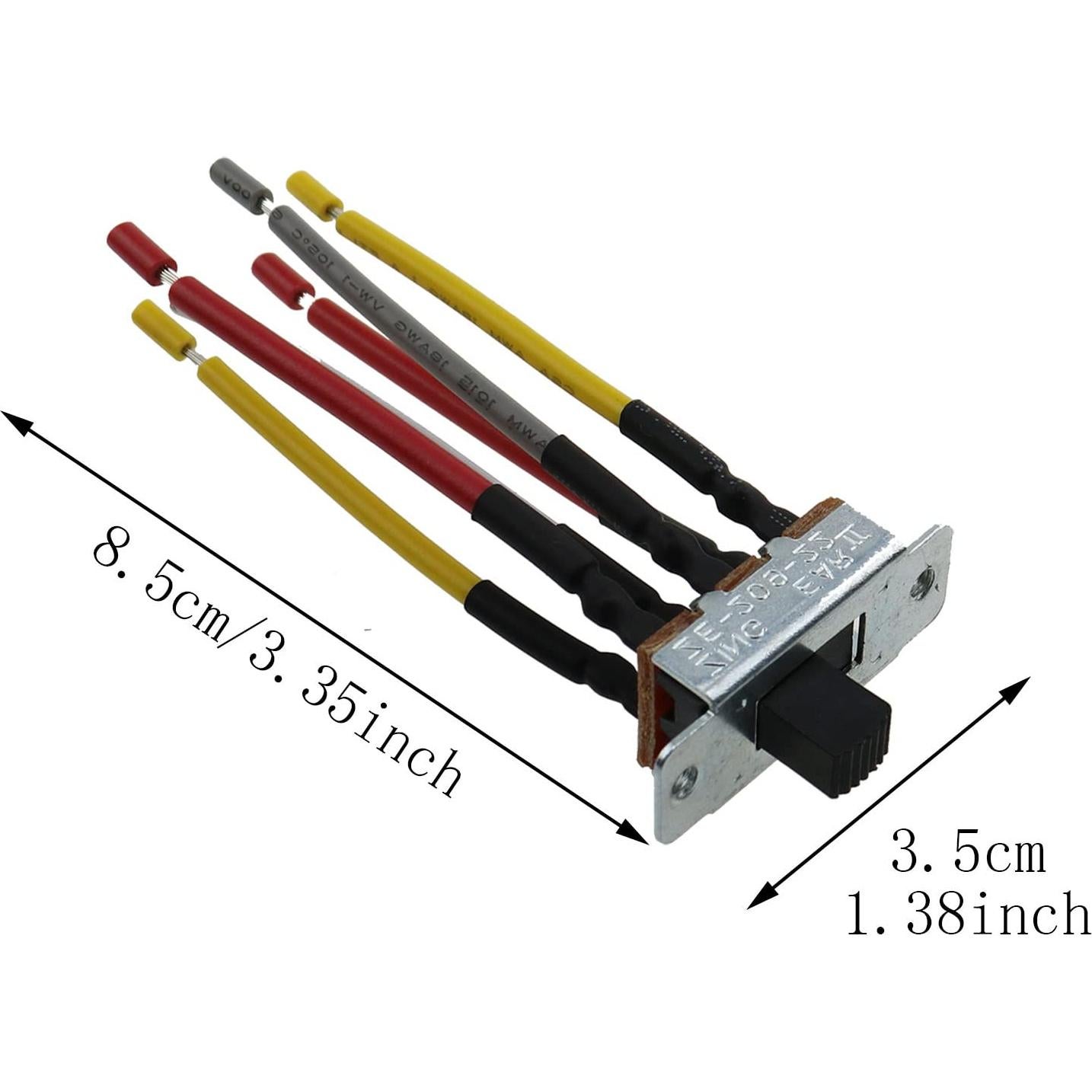 Interruptor de Palanca Inversa MEETOOT 6 Pines 18AWG para Ventilador