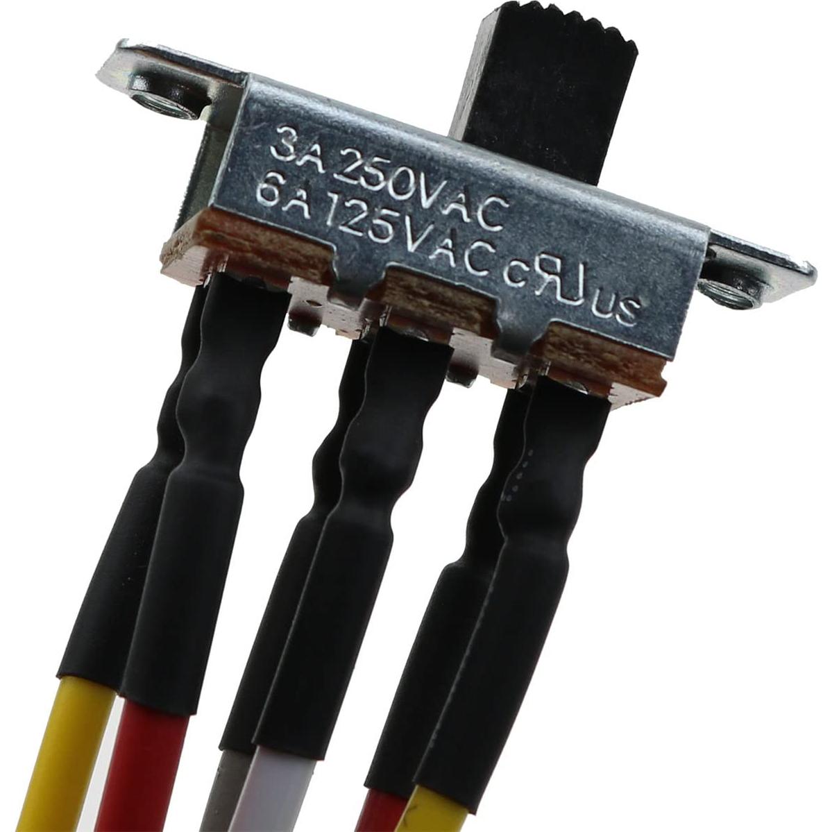 Interruptor de Palanca Inversa MEETOOT 6 Pines 18AWG para Ventilador