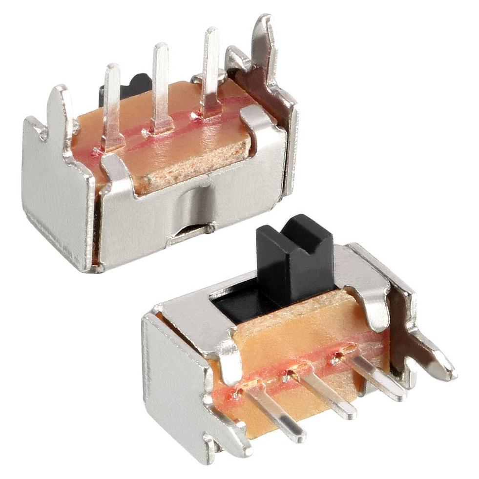 Interruptor Deslizante 2 Posiciones uxcell 20 Pcs 2mm Retención