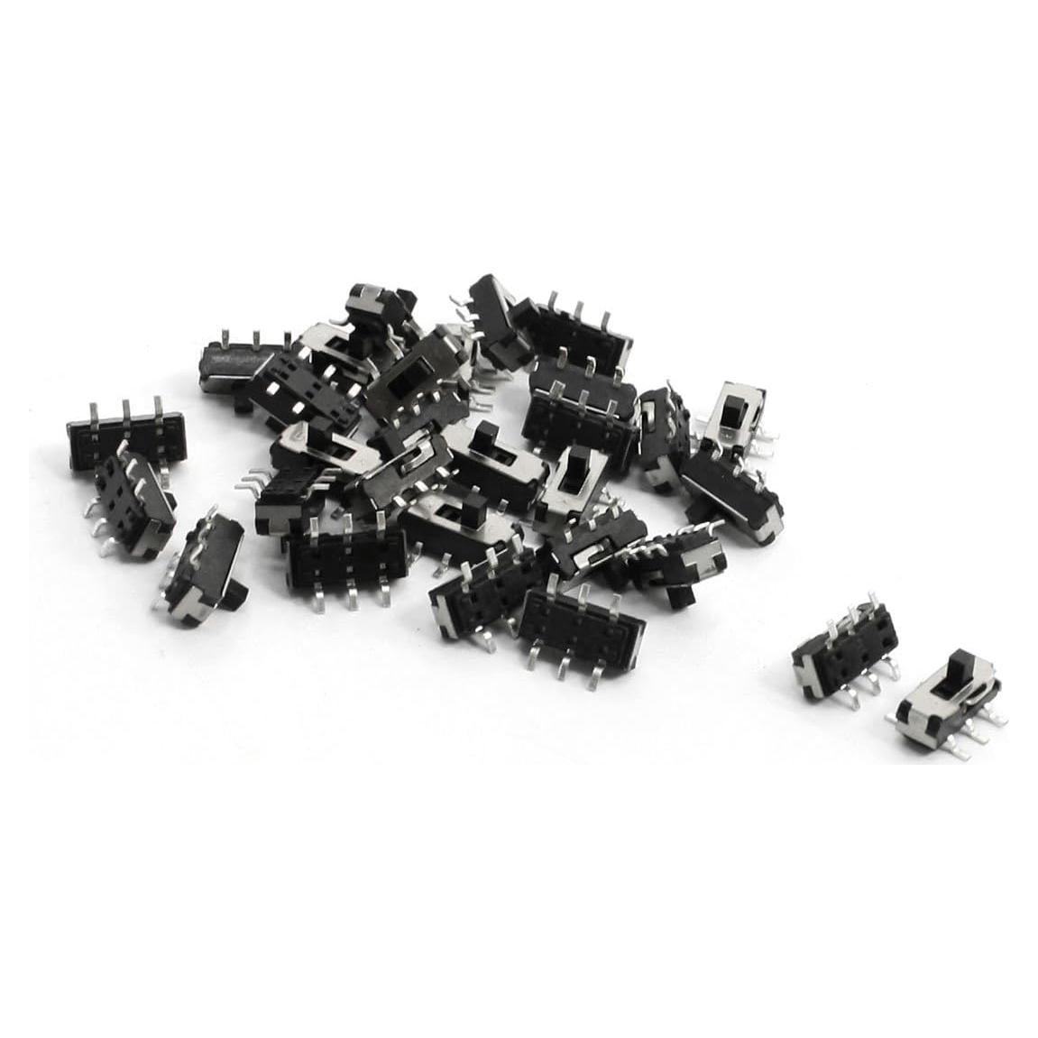 Interruptor Táctil Deslizante uxcell 30 Pcs 9x3.6mm Bloqueo
