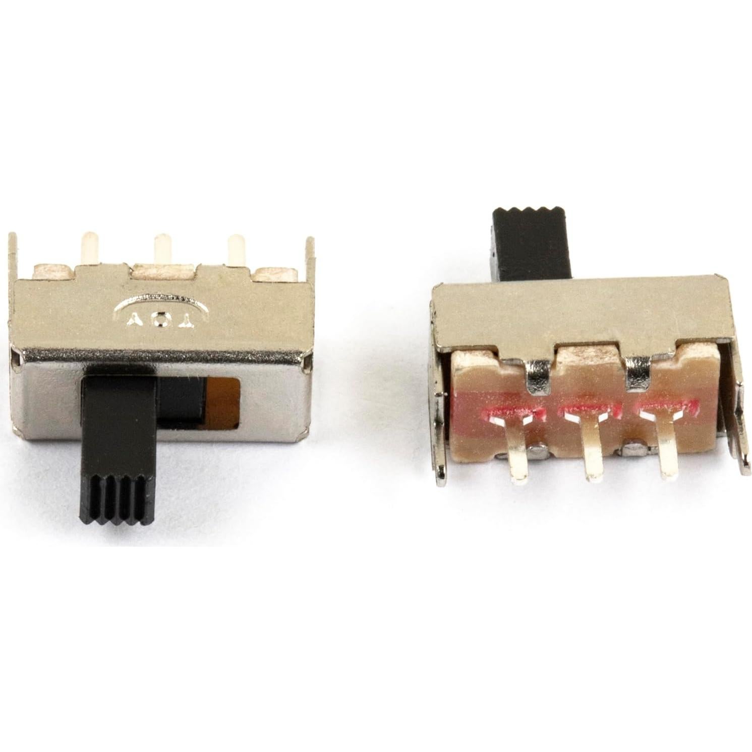 50 Interruptores de Palanca 1P2T SPDT yddmyo 5mm Verticales