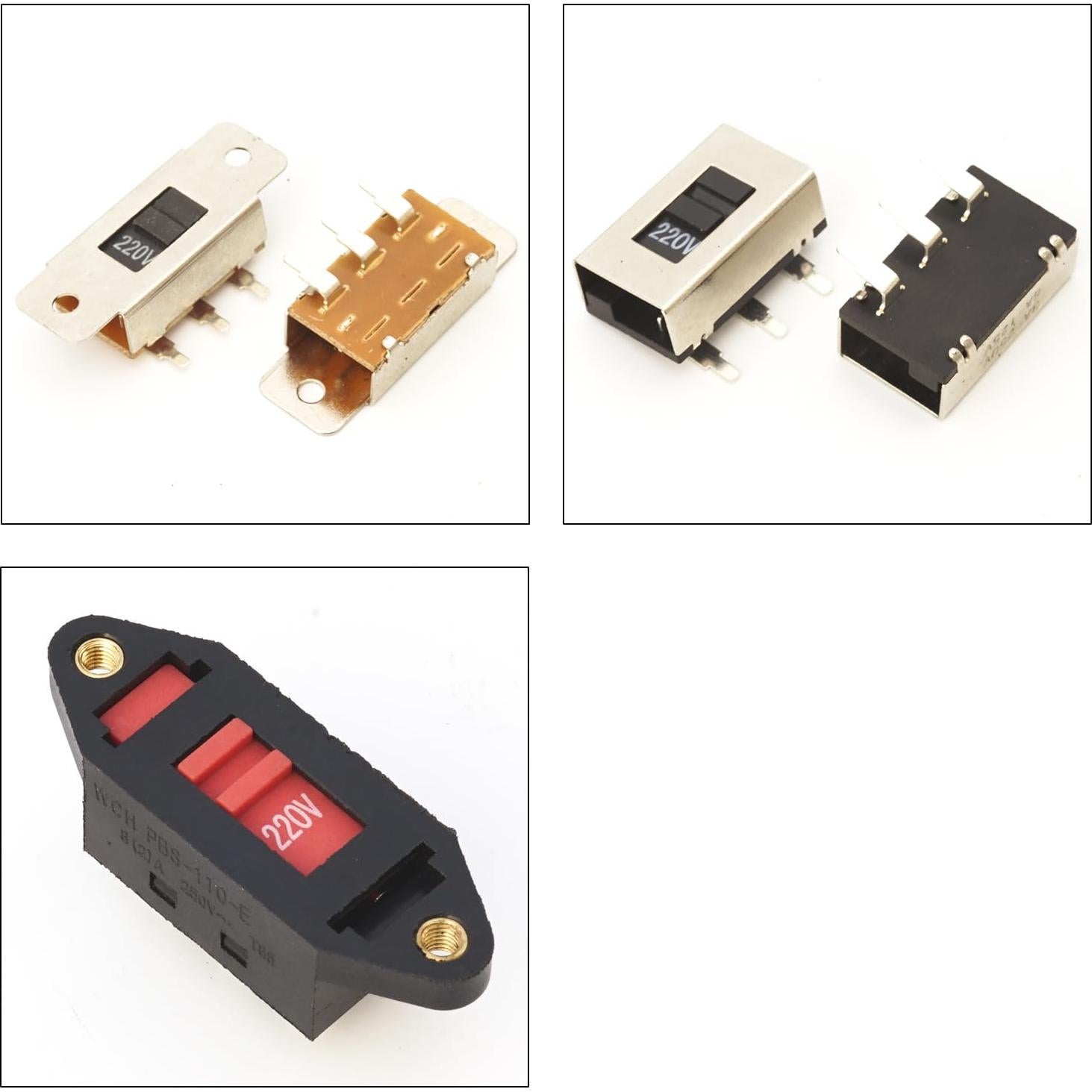 Interruptor de conversión de voltaje 110V/220V Kidisoii - Kit DIY