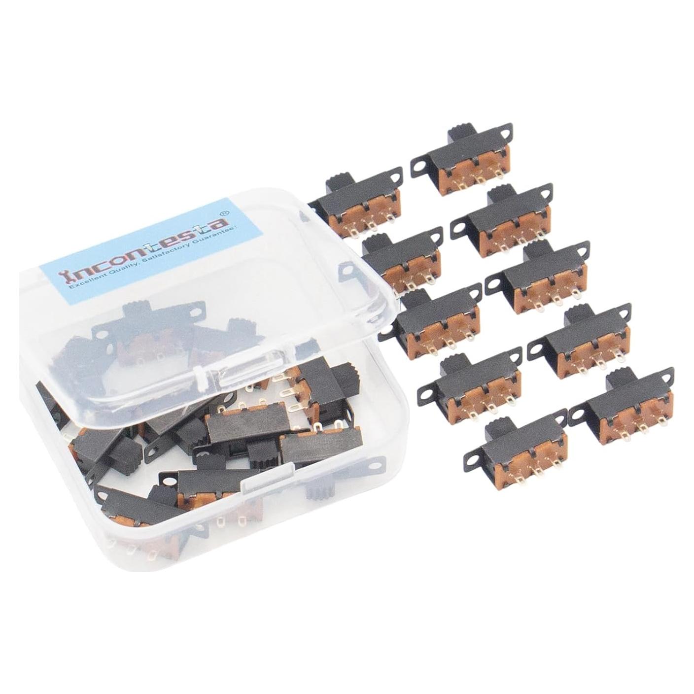 20 Interruptores Deslizantes INCONTESTA SS-12F32G7 2 Posiciones