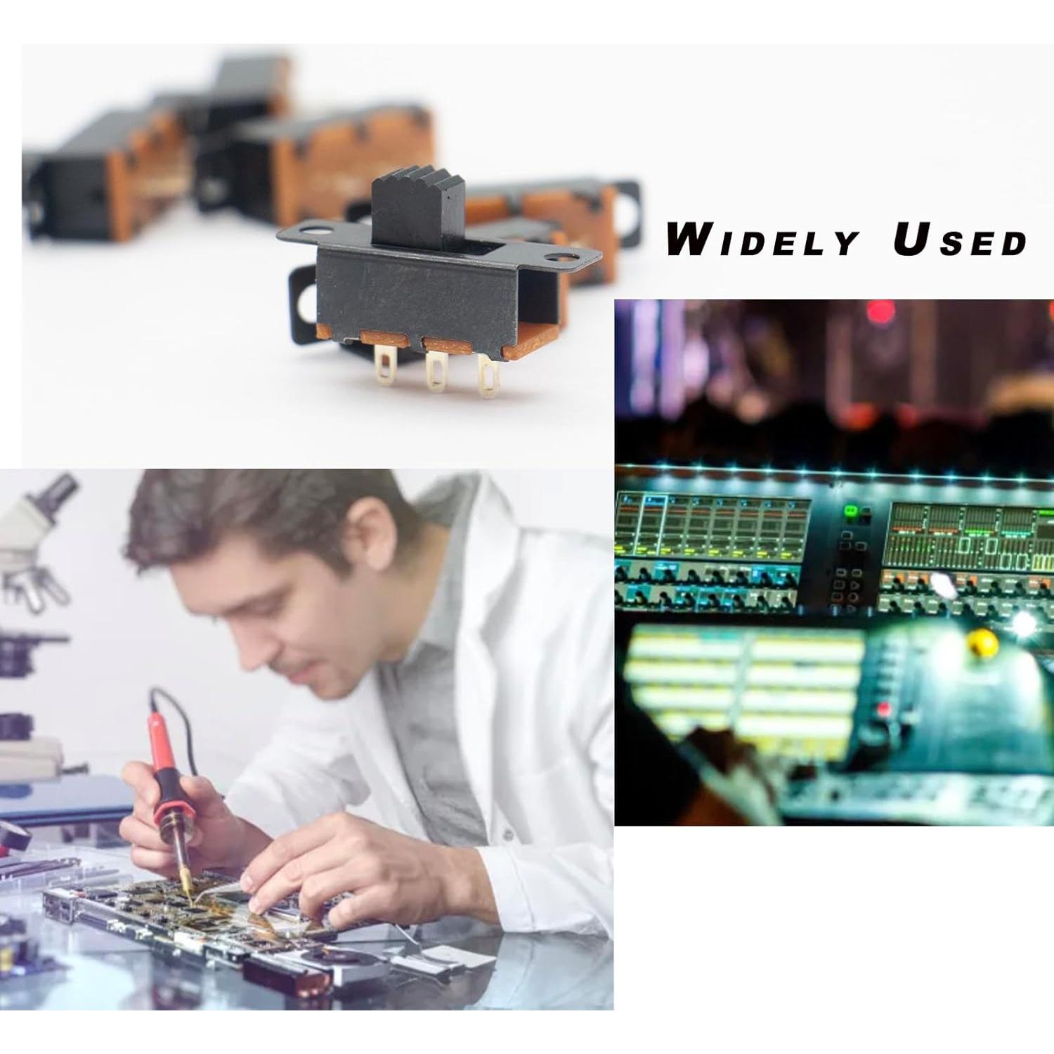 20 Interruptores Deslizantes INCONTESTA SS-12F32G7 2 Posiciones