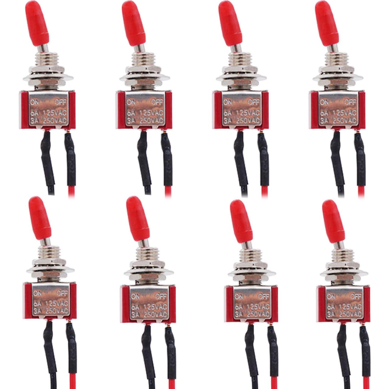 Interruptor Basculante Twidec SPST 2 Pines ON/OFF 5A 125V