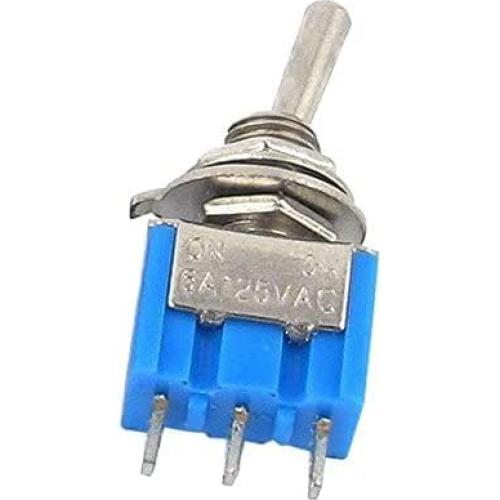 20 Interruptores de Palanca Mini MTS-102 3 Pines AC 250V 3A
