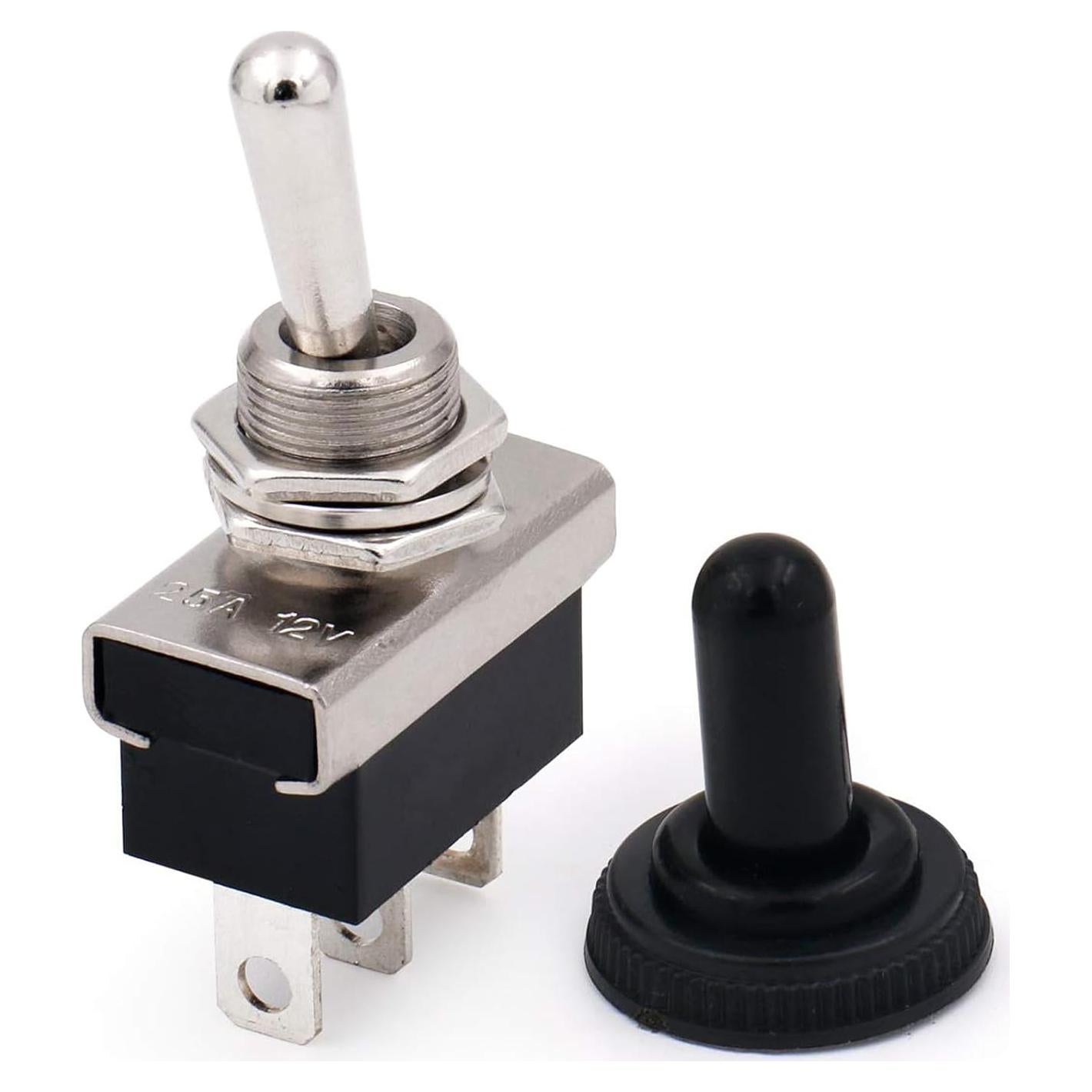 Interruptor de Palanca SPDT Baomain 12V 25A Impermeable