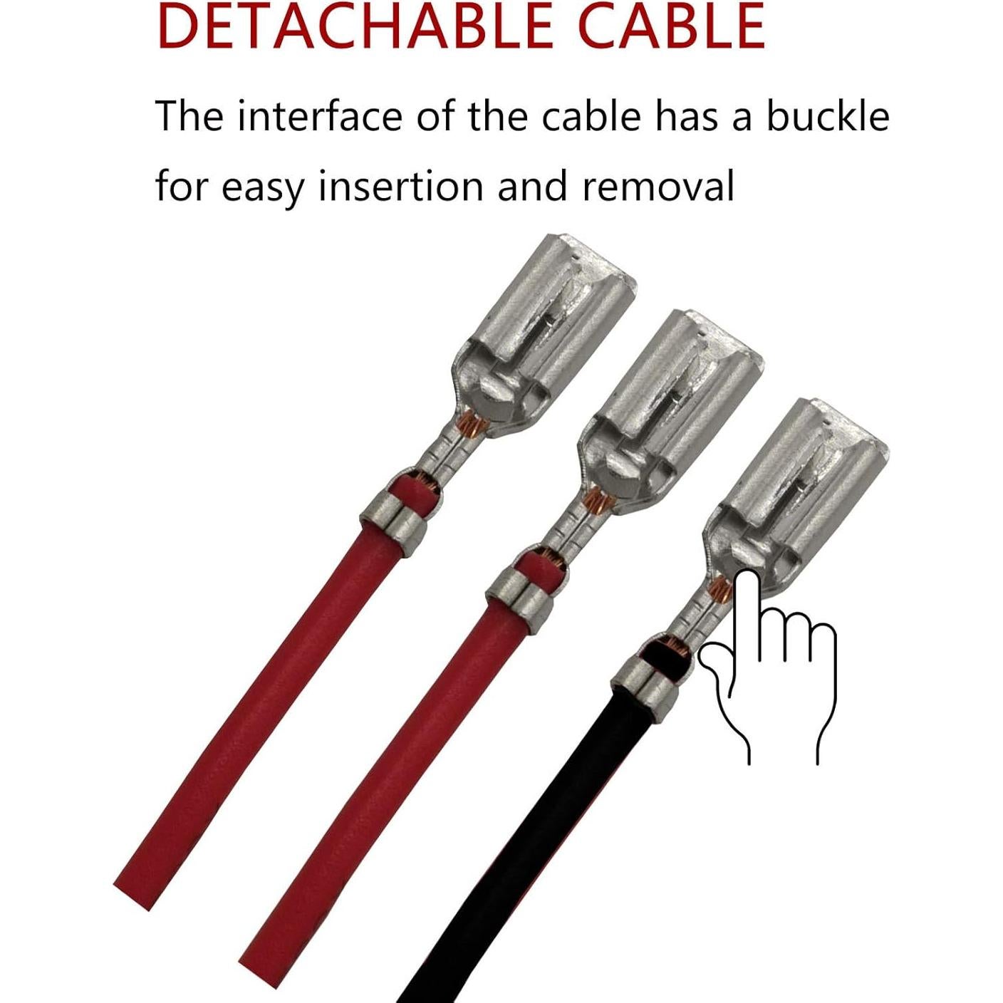 Interruptor de Palanca Redondo TIANWIDJEW 12V Impermeable 5 Piezas