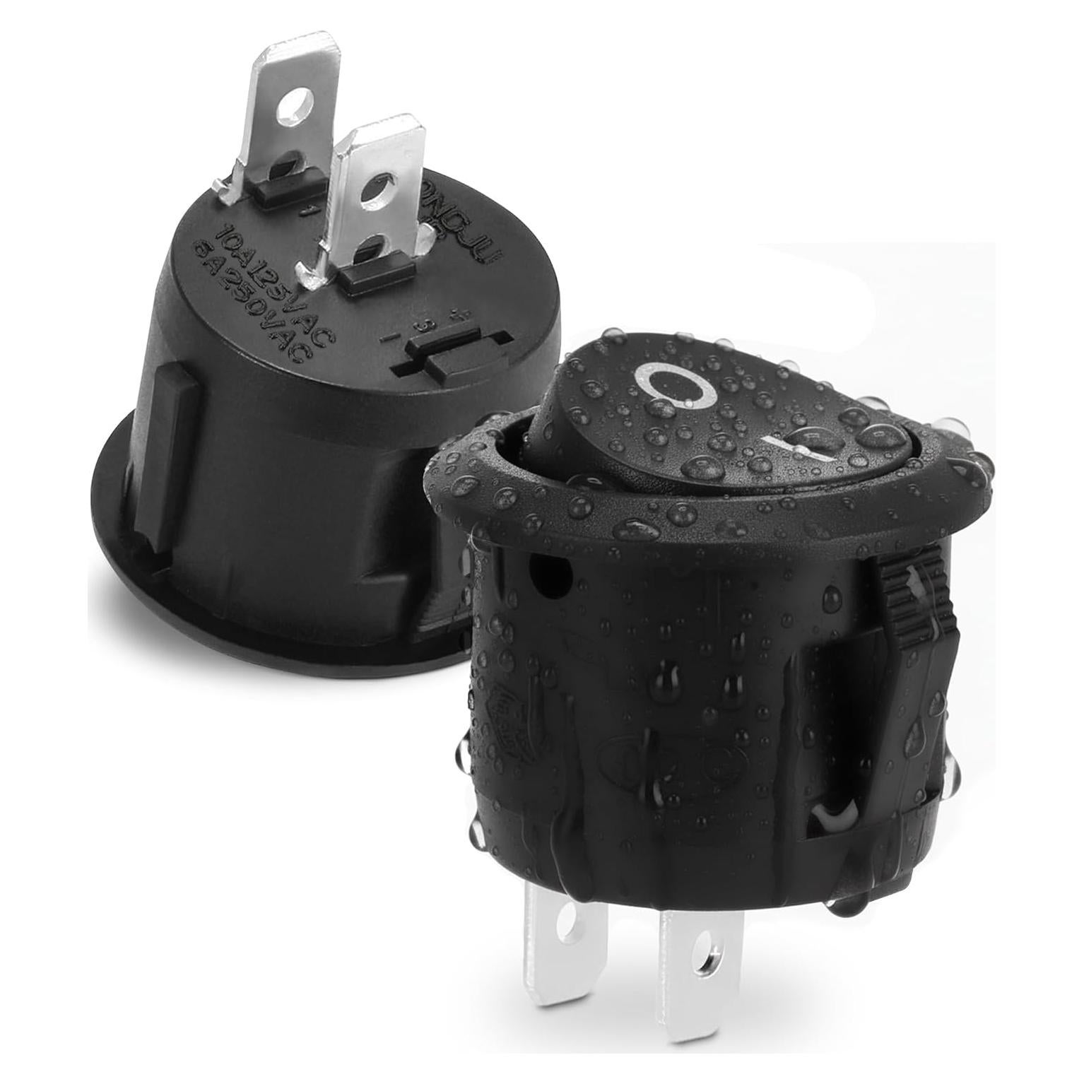 Interruptor de Palanca Impermeable 12V Tesorrio SPST 6A/250V