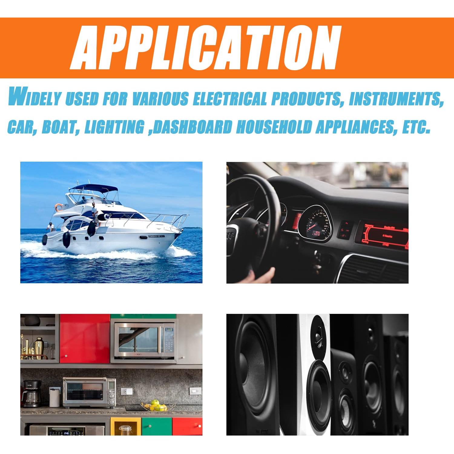 Interruptor Rocker KCD1 10A 125V AC 6A 250V AC 2 Pines