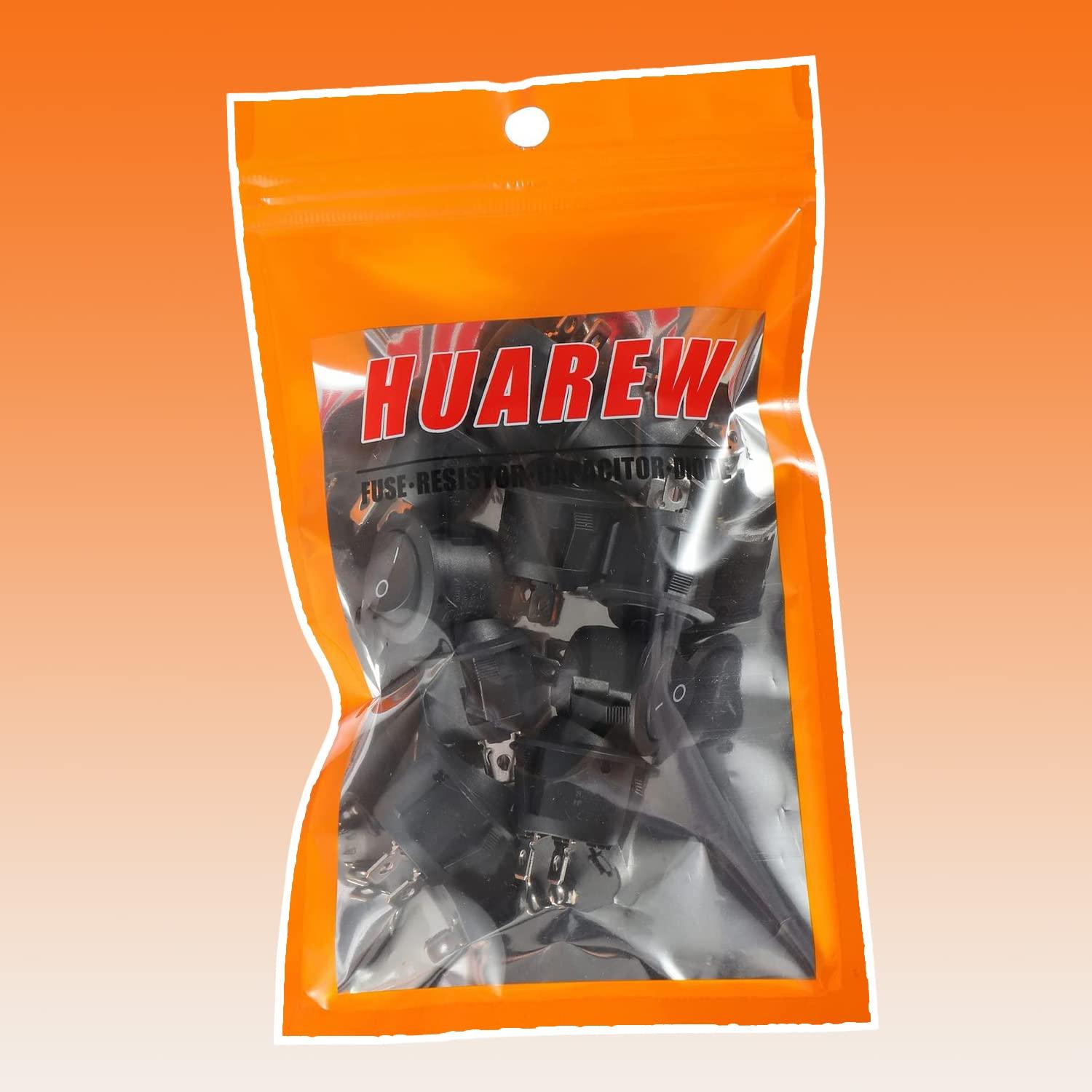 Interruptor Rocker KCD1 10A 125V AC 6A 250V AC 2 Pines