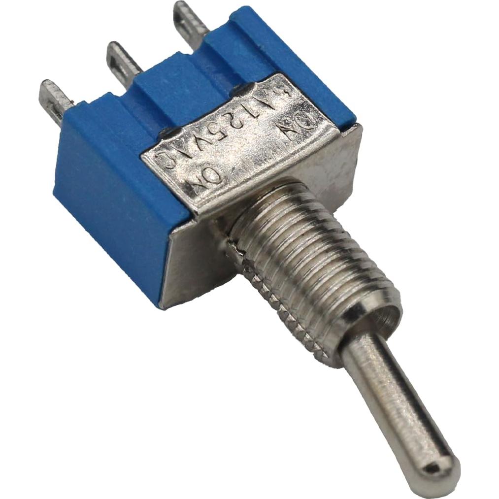 Interruptor de Palanca MTS102 Azuocn 15PCS 125V 6A SPDT