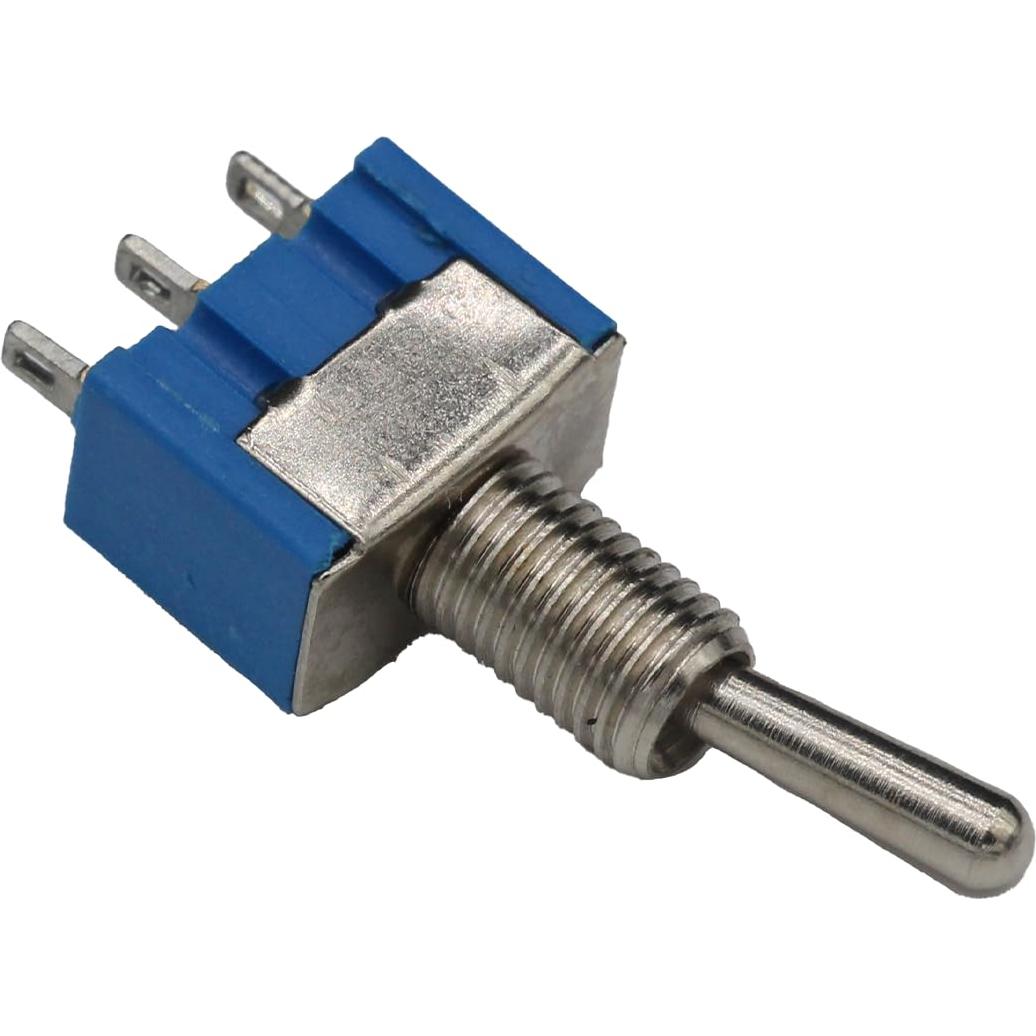 Interruptor de Palanca MTS102 Azuocn 15PCS 125V 6A SPDT