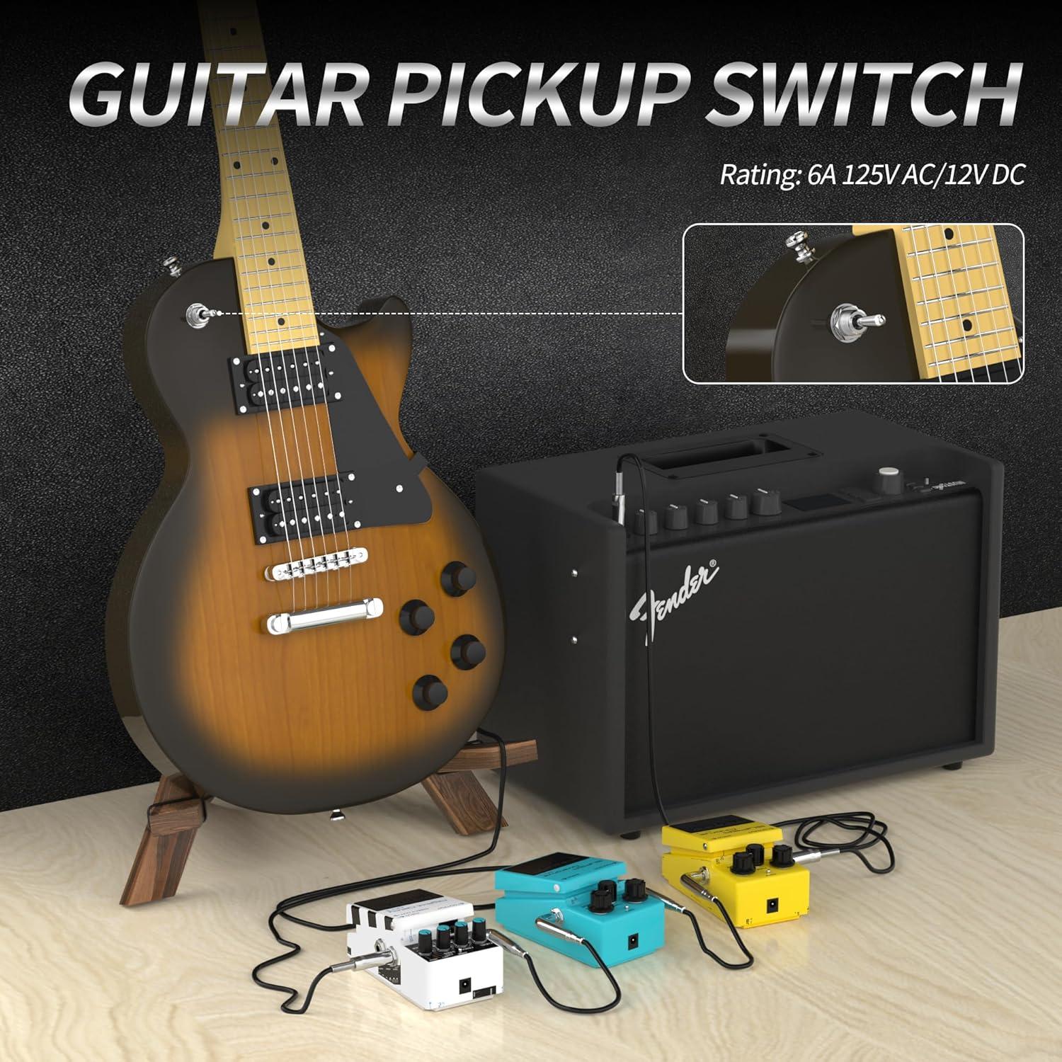 Interruptor de Palanca DaierTek 3 Vías DPDT para Guitarra