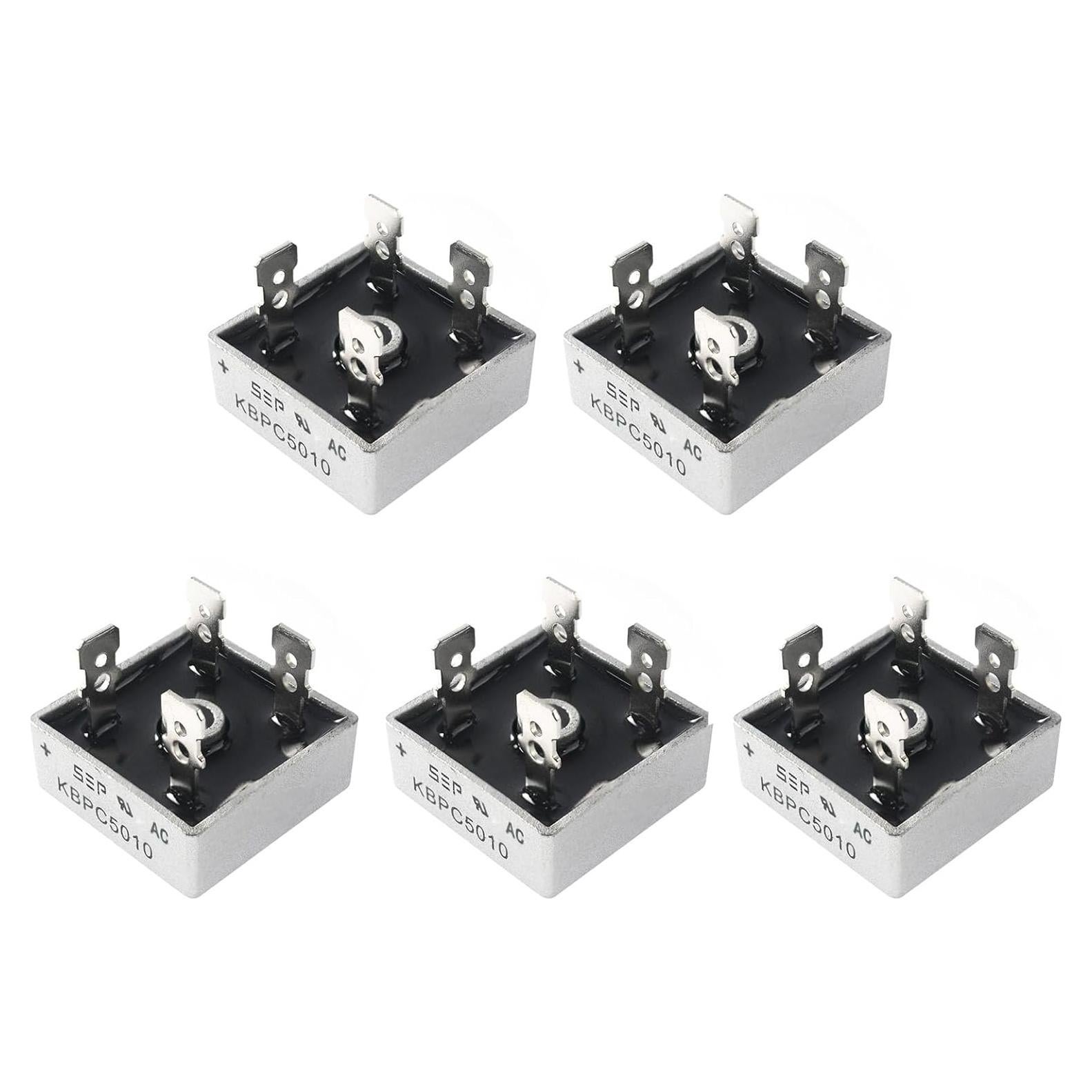 Diodo Rectificador de Puente Yetaida KBPC5010 50A 1000V 5PCS