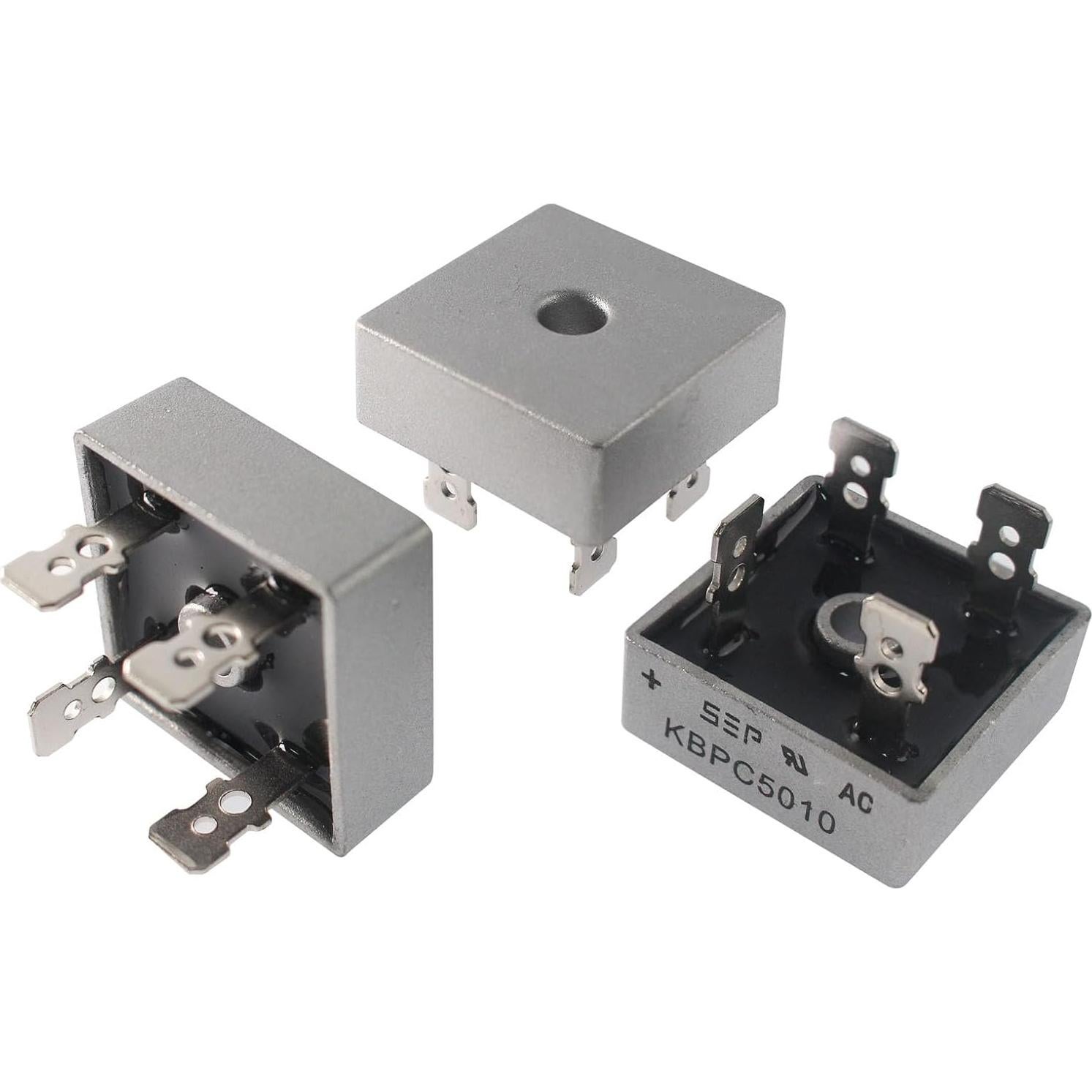 Diodo Rectificador de Puente Yetaida KBPC5010 50A 1000V 5PCS