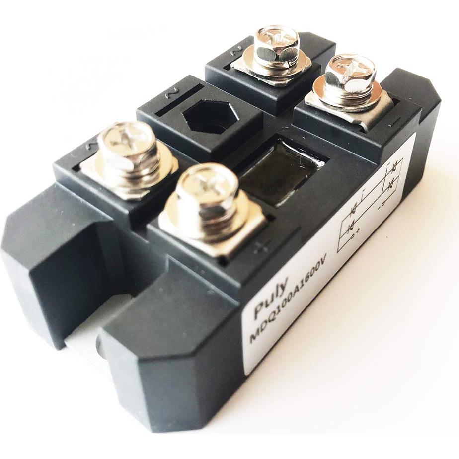 Rectificador de Puente Puly MDQ-100A 100A 1600V con Radiador