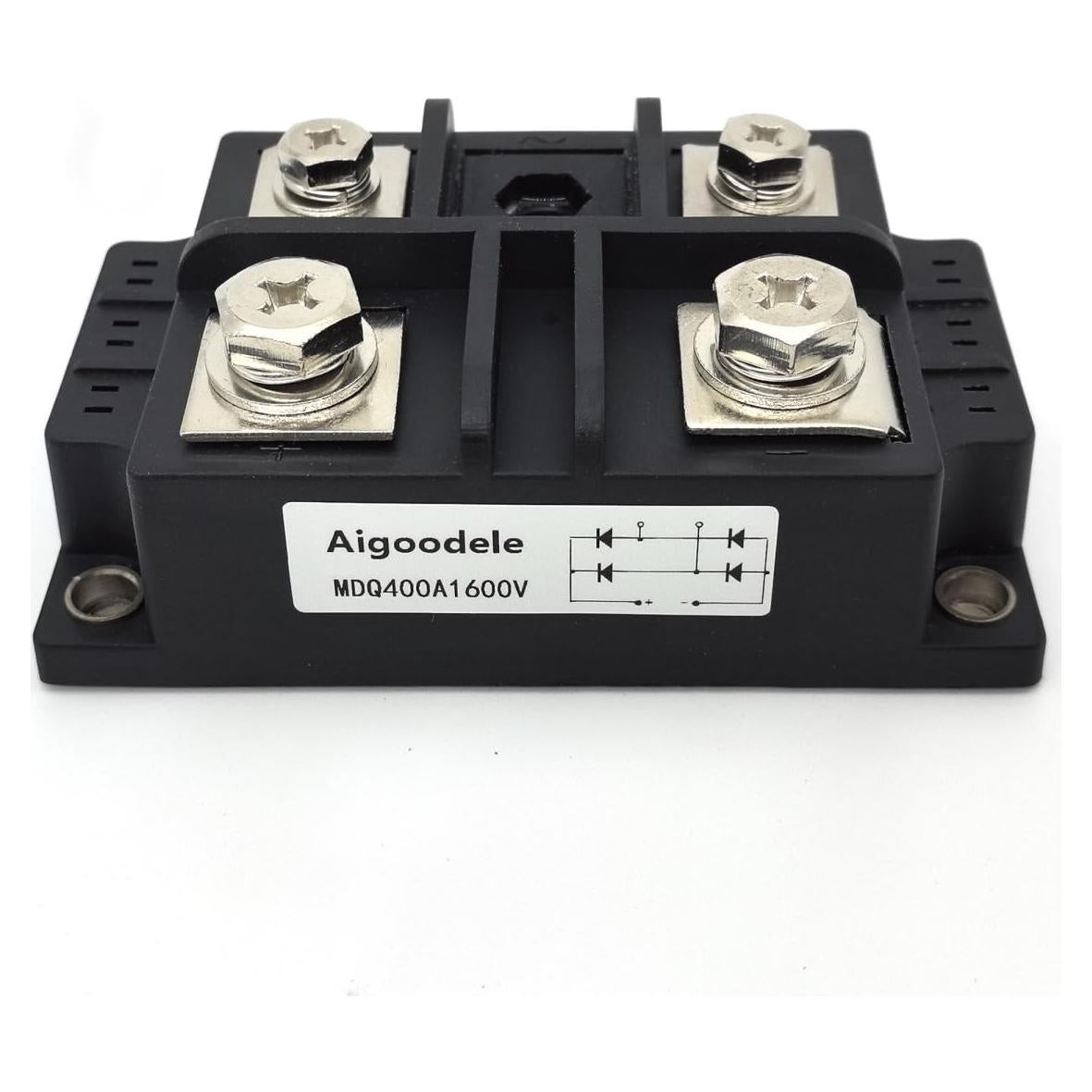 Rectificador de Puente Aigoodele MDQ400A 400A 1600V 4 Terminales