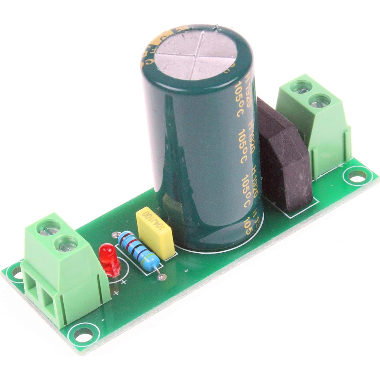 Placa de Filtro Rectificador NOYITO 50V 4700uF 6A AC a DC