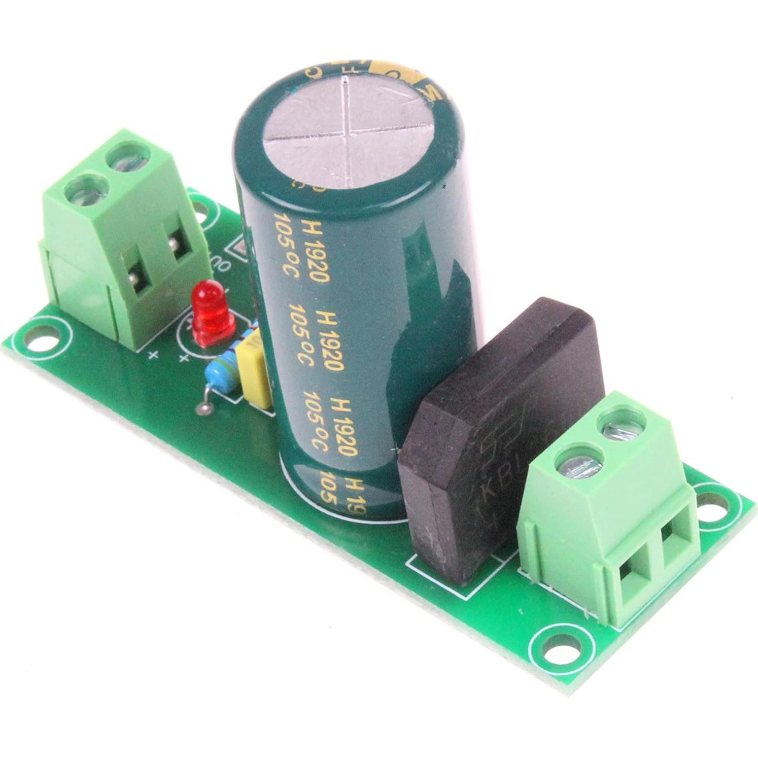 Placa de Filtro Rectificador NOYITO 50V 4700uF 6A AC a DC