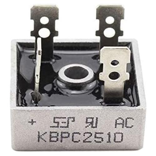 Diodo Rectificador de Puente Tegg KBPC2510 25A 4 Pines