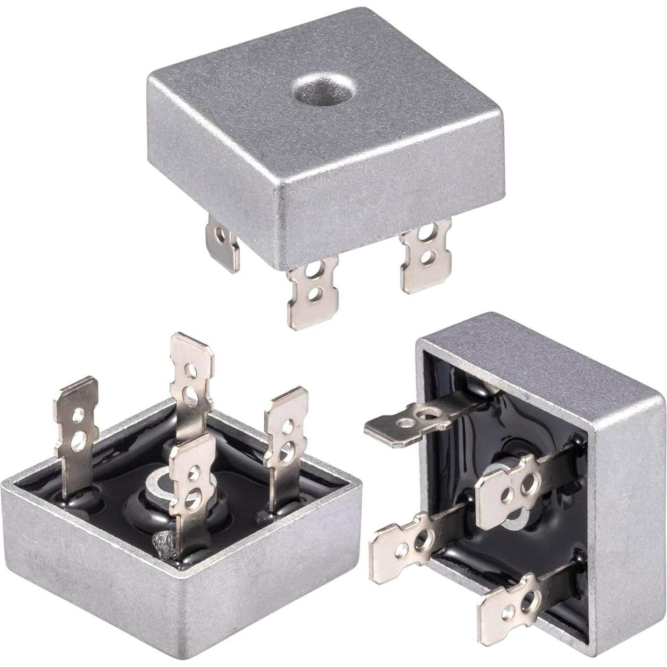 Diodo Rectificador Puente ALLECIN KBPC2504 25A 400V - Paquete de 5