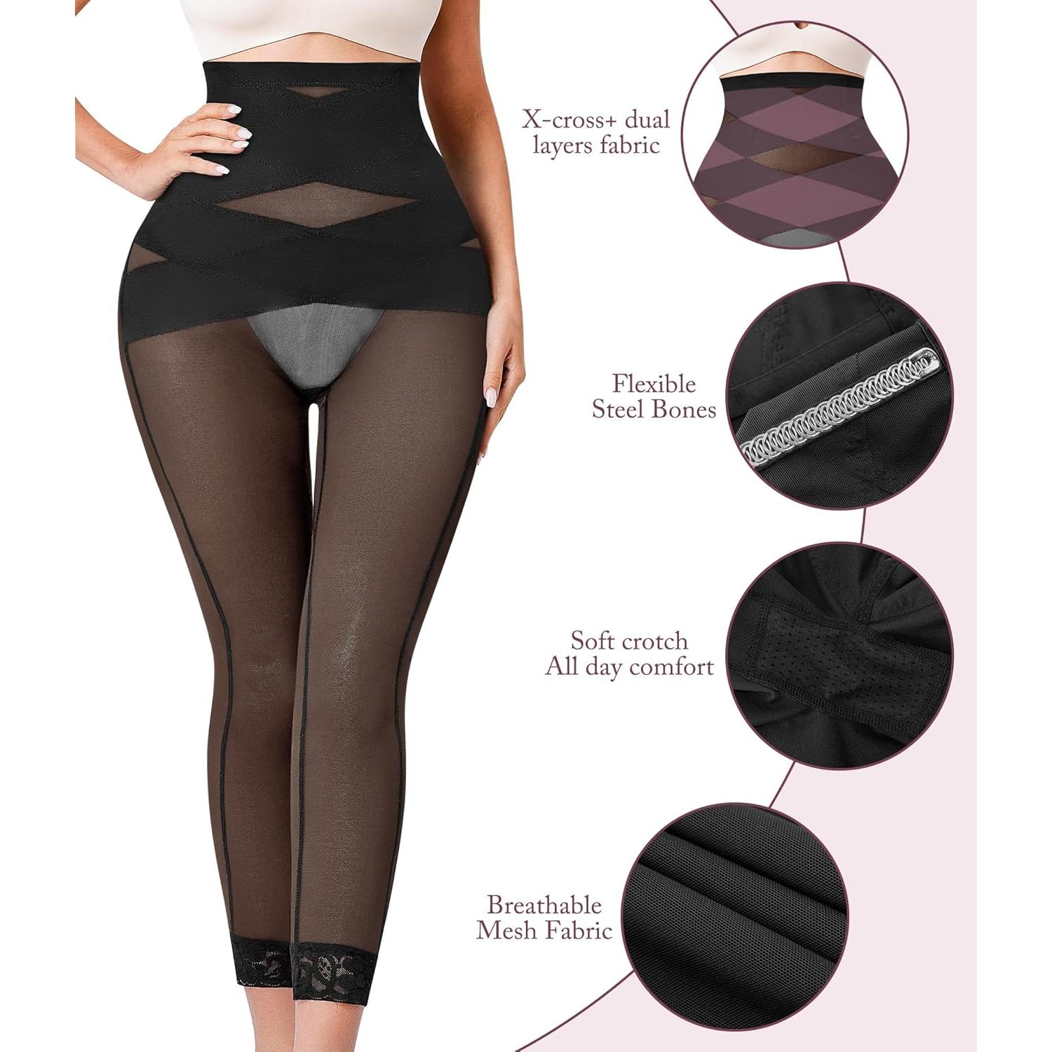 RDSIANE Shapewear Control Abdomen Leggings Levanta Glúteos
