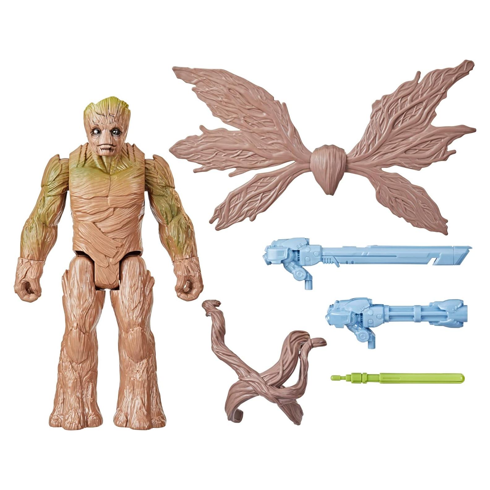 Figura de Acción Deluxe Groot Marvel Guardianes 29 cm
