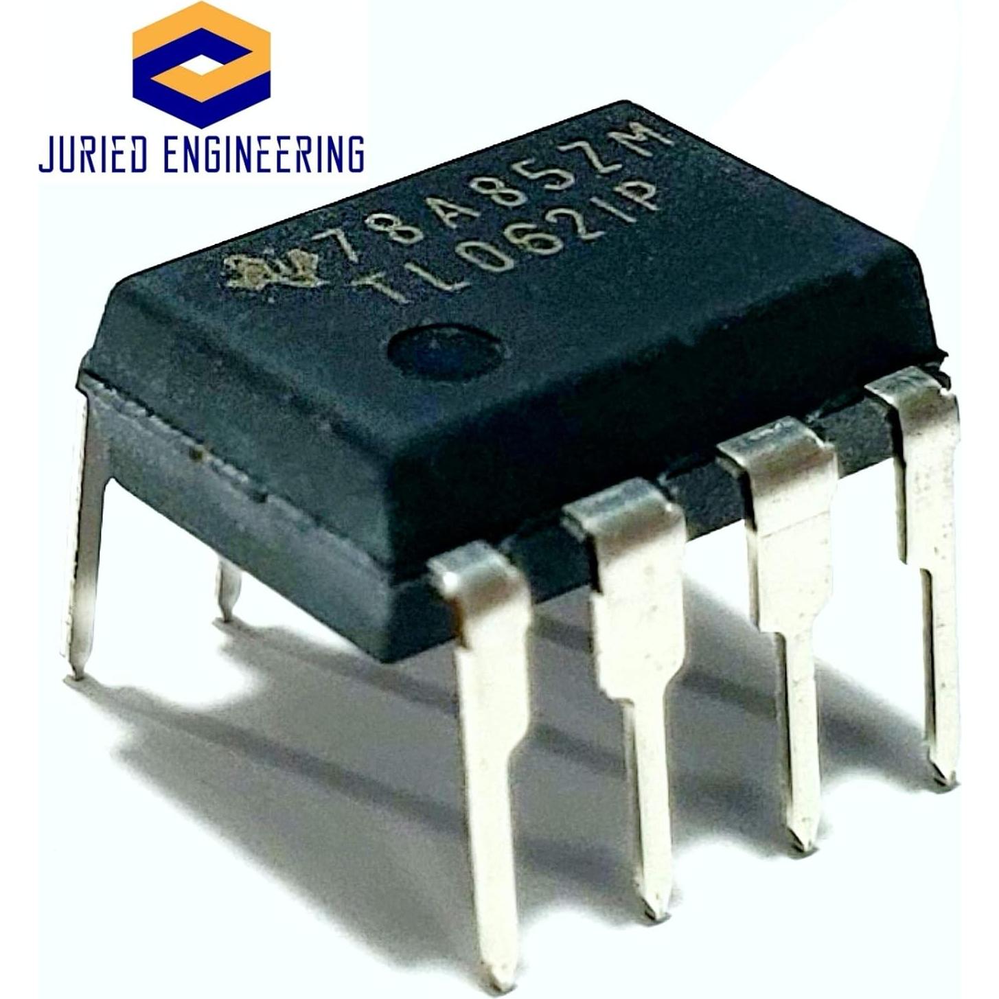 Amplificador Operacional TL062IP JFET Bajo Consumo Paquete de 5